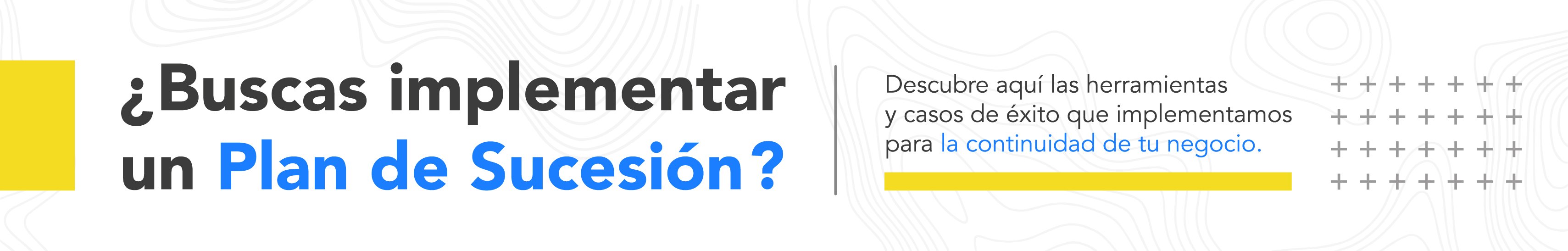Banner plan de sucesion