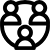 icono de circulo de personas