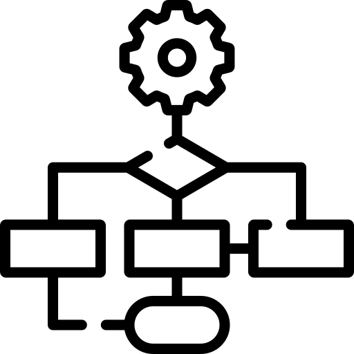 icono diagrama de flujo