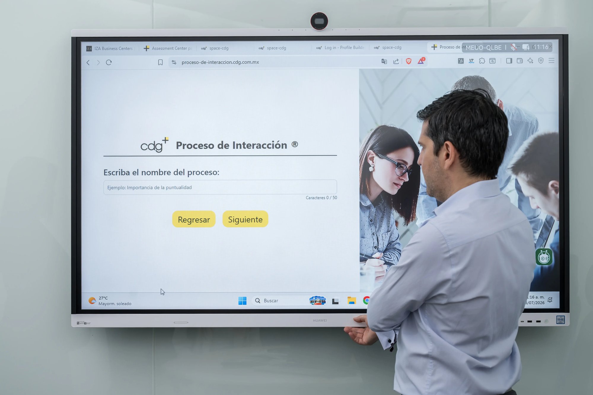 Contactar a cdg para profesionalizar la gestión del talento