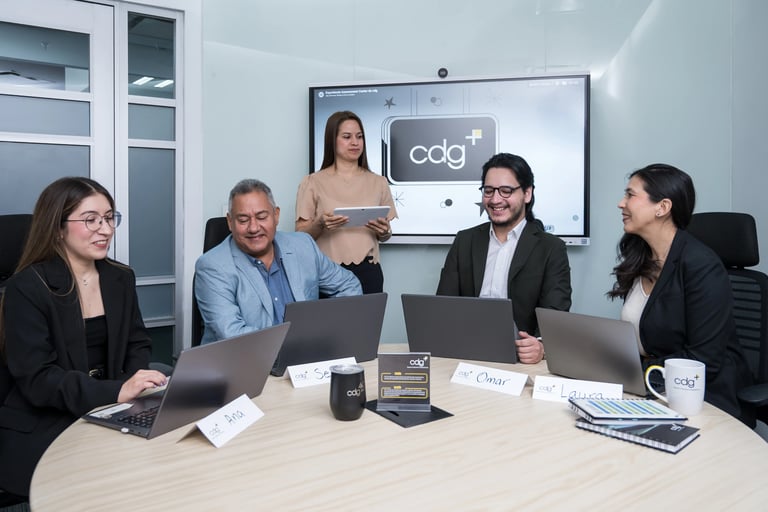 Participantes en un proceso de cdg