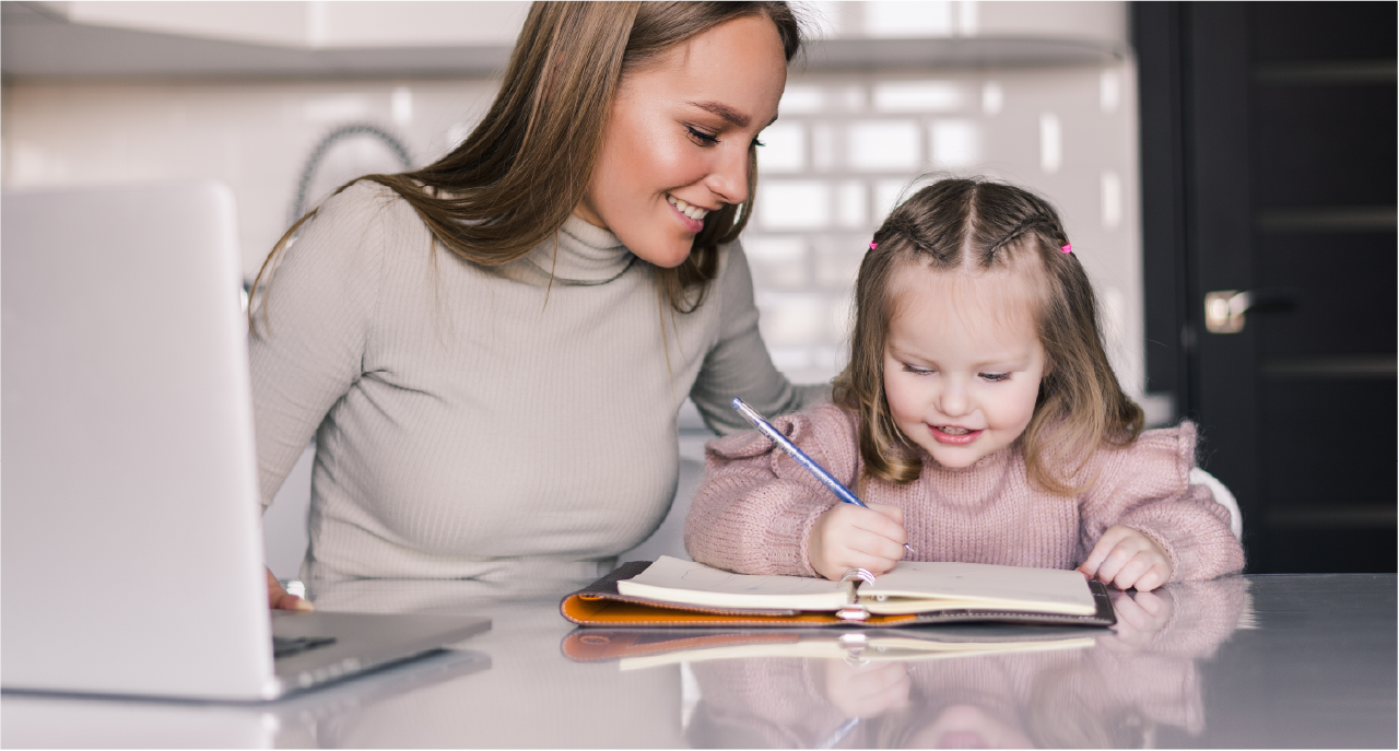Cómo afrontar la situación como padres de familia trabajando en casa